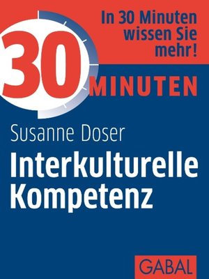 cover image of 30 Minuten Interkulturelle Kompetenz